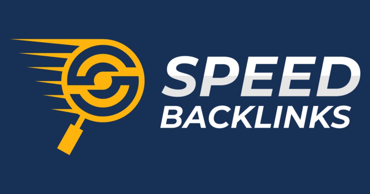 Speedbacklinks logo social image